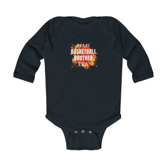 Basketball Brother Infant Bodysuit - Cute Baby Apparel for Sports Lovers