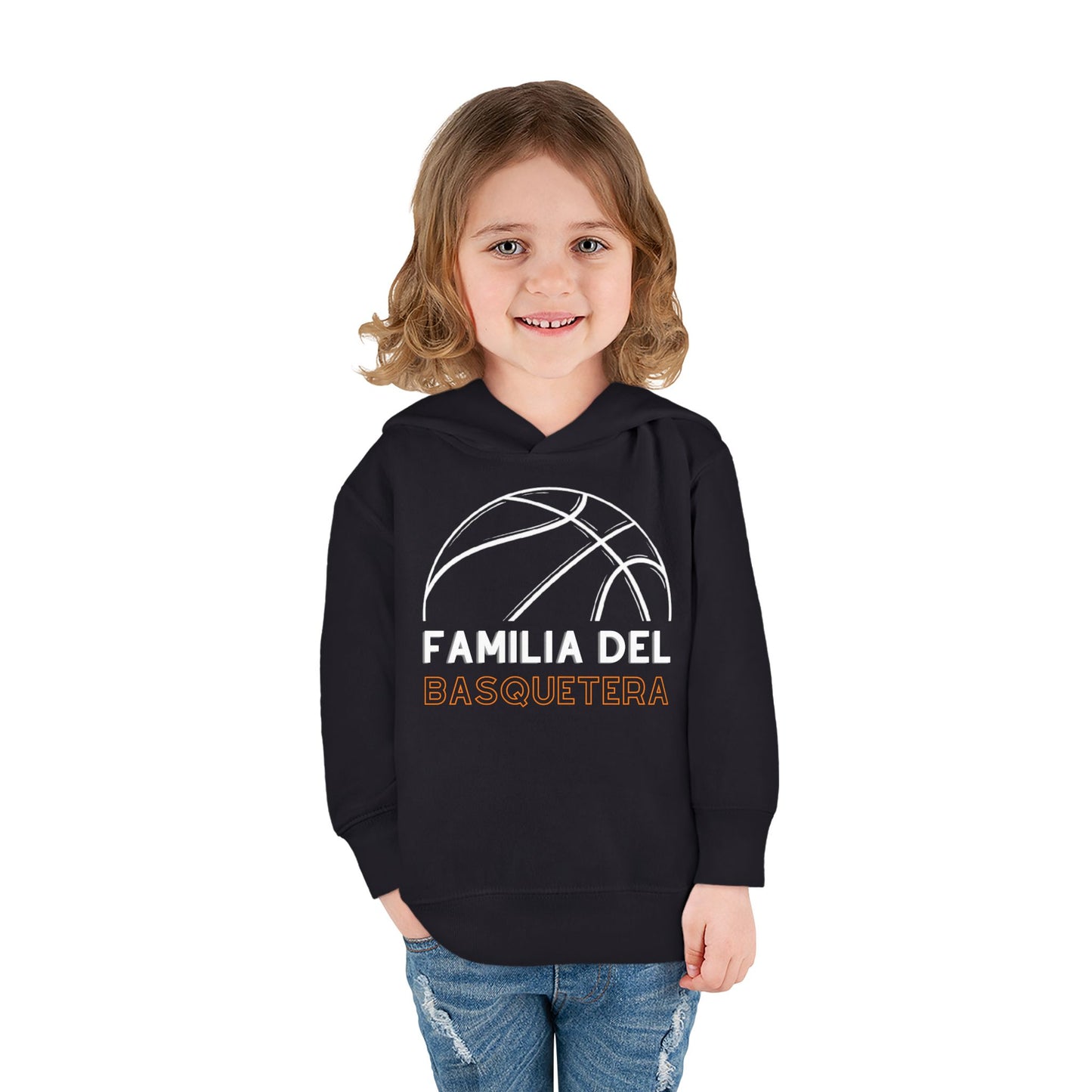 Familia del Basquetera - Sudadera con Capucha para Niños Pequeños