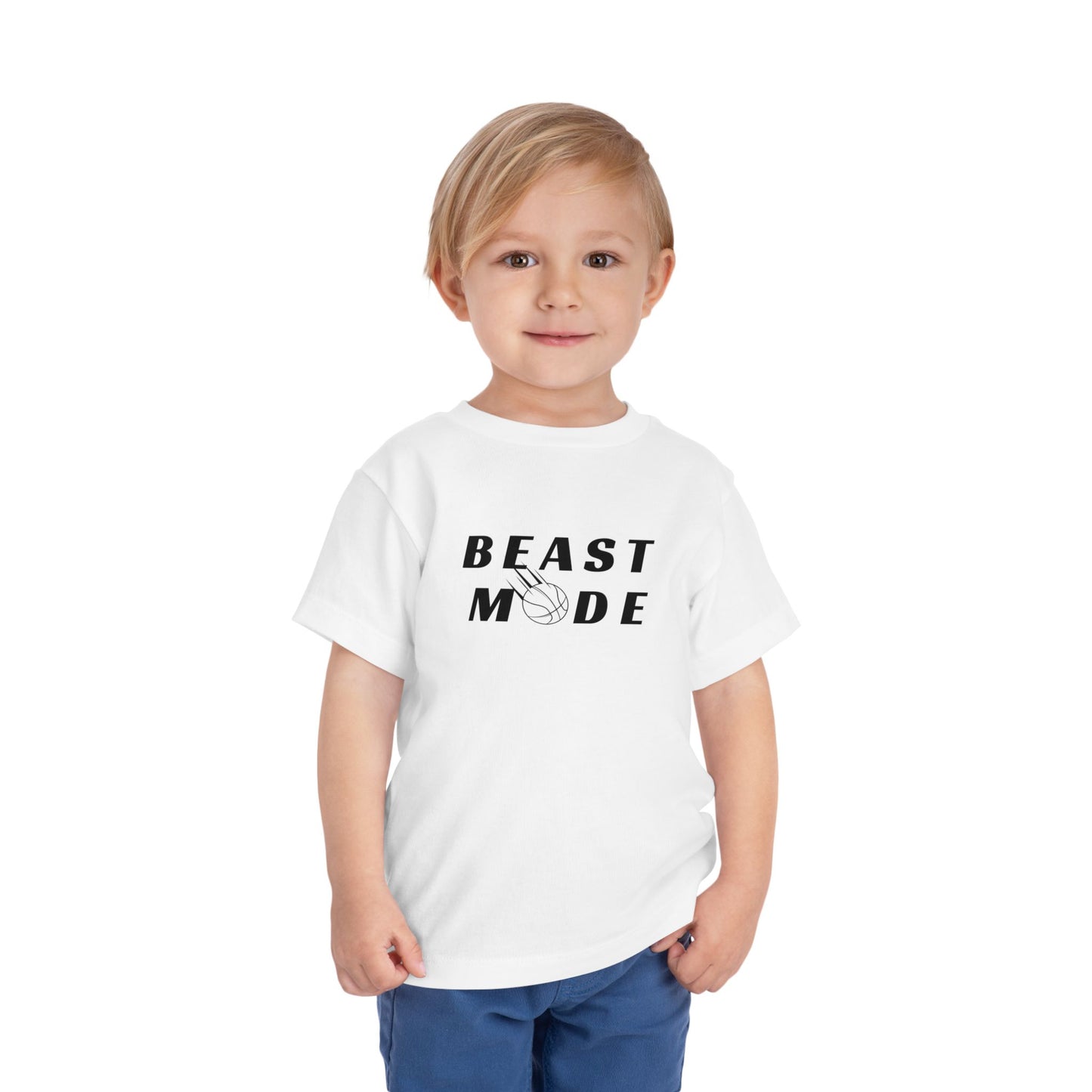 Beast Mode: Basketball Edition Toddler Tee