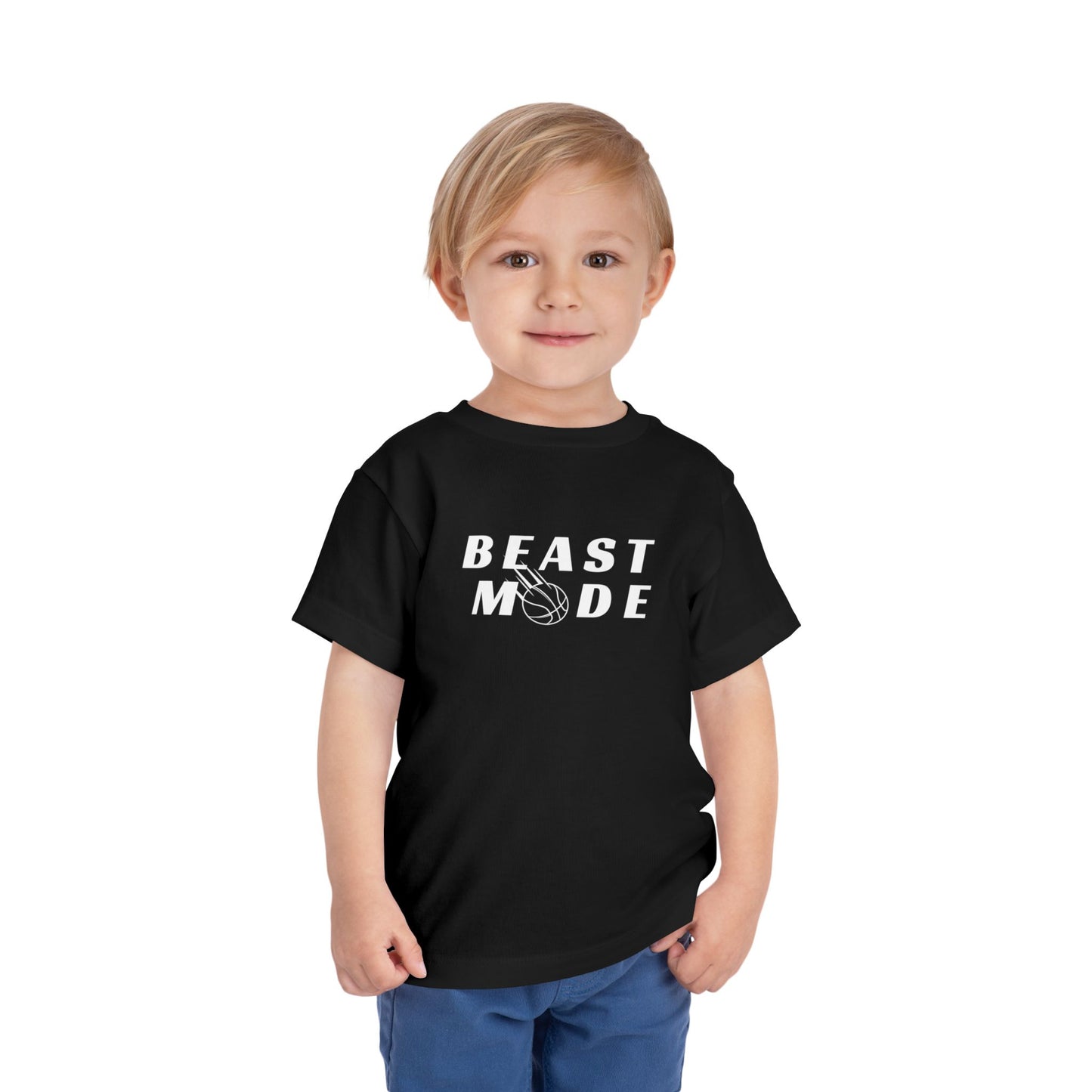 Beast Mode: Basketball Edition Toddler Tee