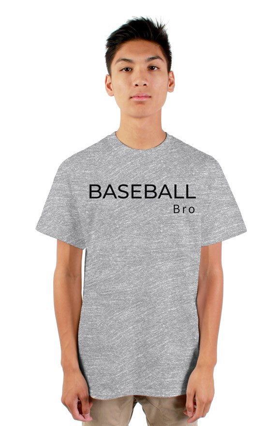 baseball bro t shirt - grey