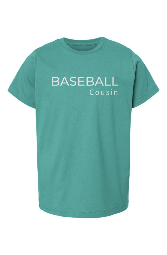 Baseball Cousin Youth Tee (Caribbean)