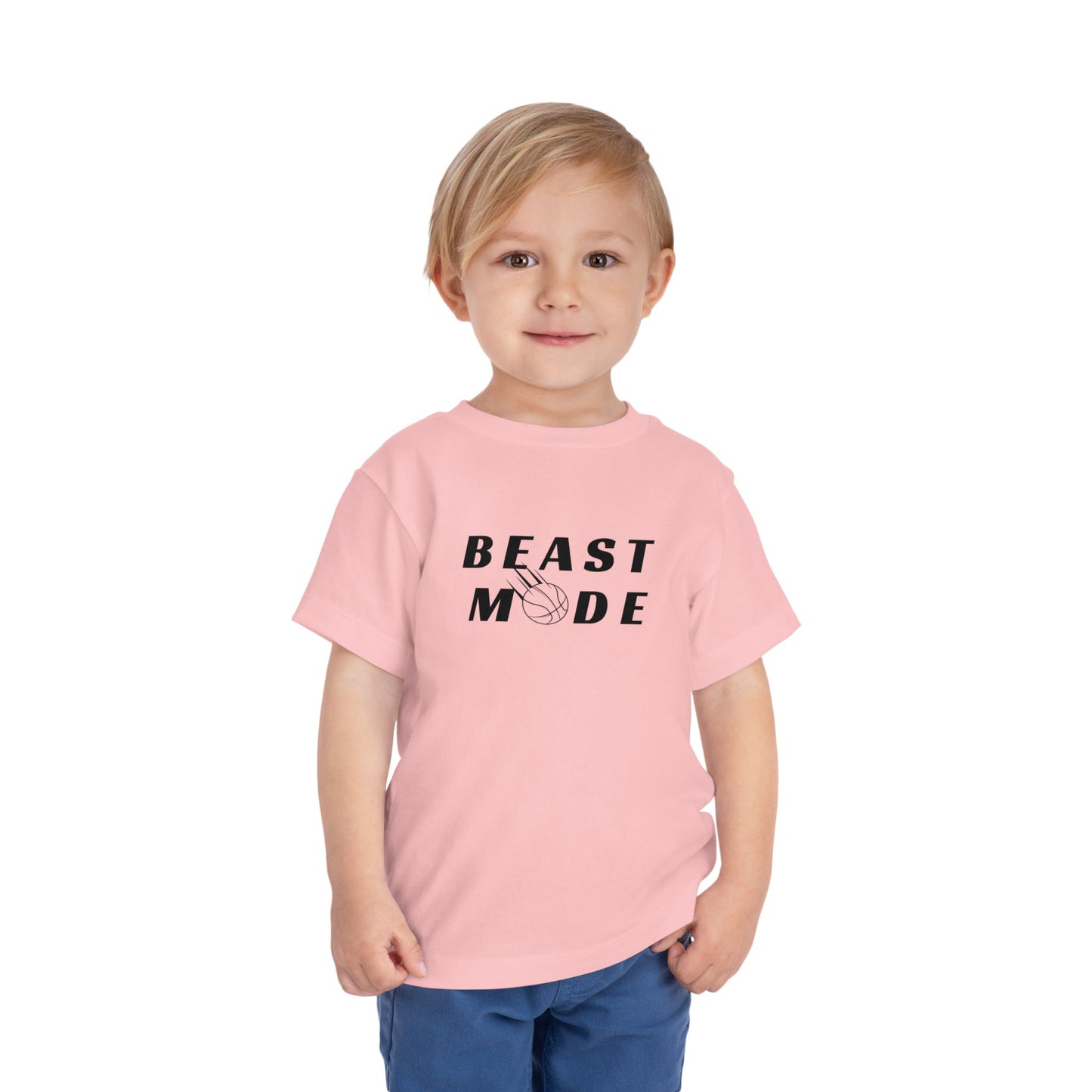 Beast Mode: Basketball Edition Toddler Tee